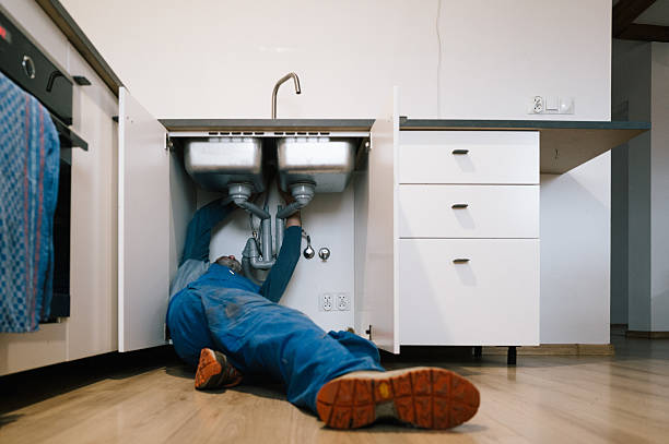 Professional Emergency Plumber technician working in Essex, MD